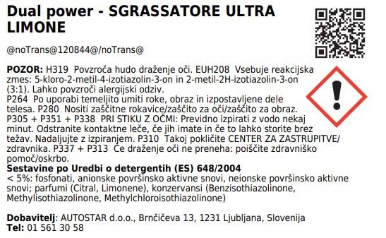 Razmaščevalec Degreaser Ultra / 750ml