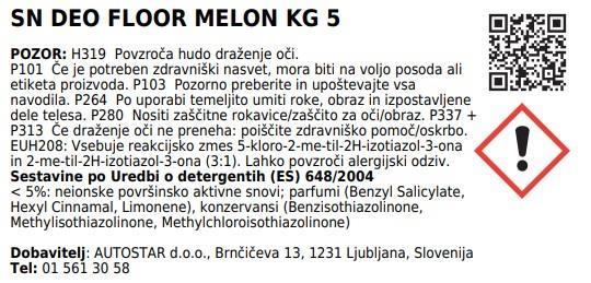 Čistilo za tla beli mošus / 5L