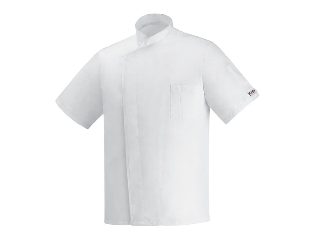 Kuharski jopič / Ottavio / kratek / bel / XXL