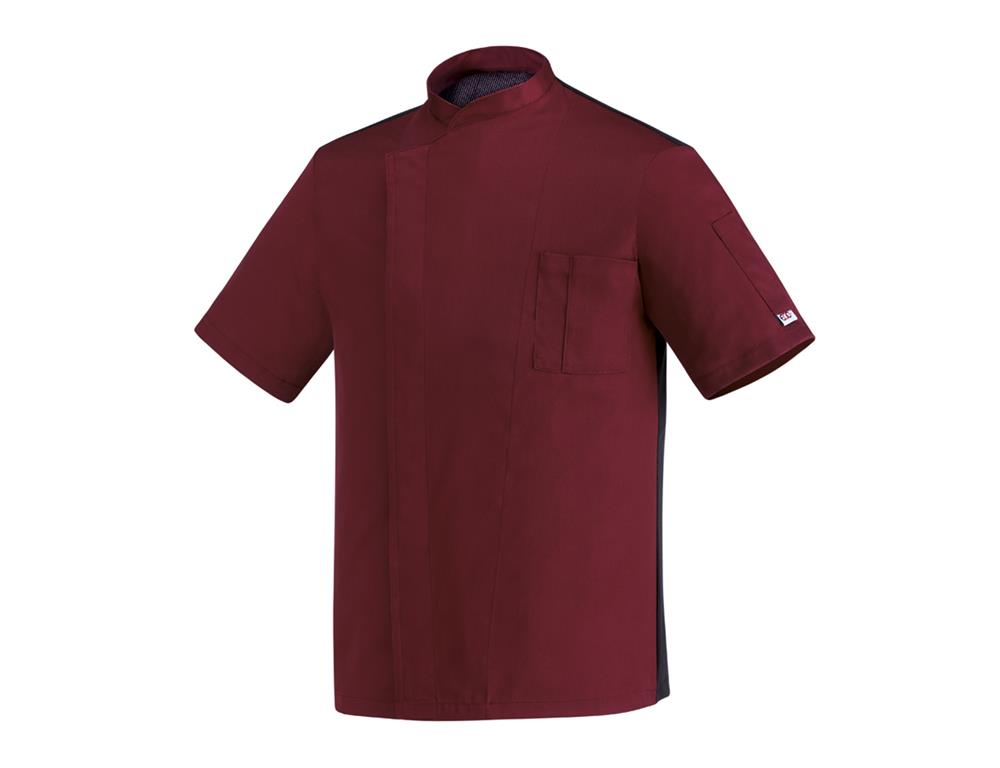 Kuharski jopič / Ottavio / kratek / bordo / XL