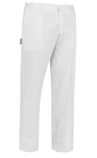 Kuharske hlače / Evo / bele / XL