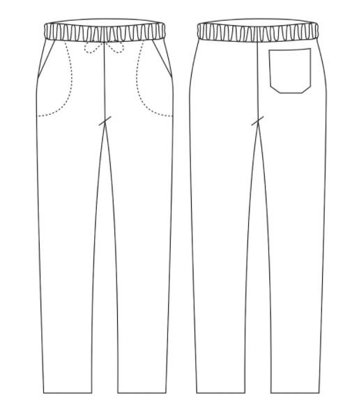 Kuharske hlače / Coulisse / usa / 4XL