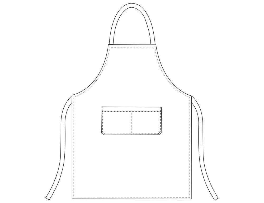 Kuhinjski predpasnik / 90x70cm / Spices / 2kos