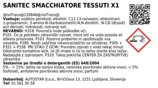 Odstranjevalec madežev oxy X1 / 500ml