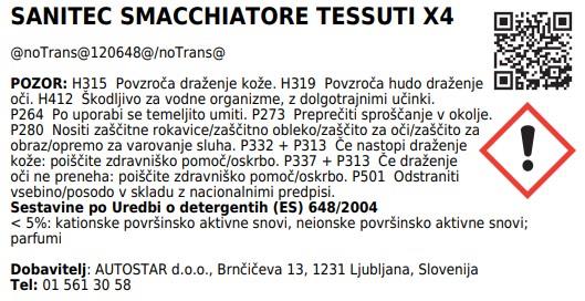 Odstranjevalec madežev rje X4 / 500ml