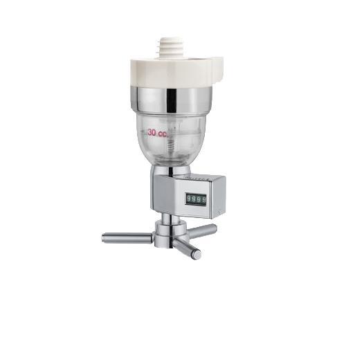 Dozator za žgane pijače S števcem / srebrn / 30ml