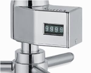 Dozator za žgane pijače S števcem / srebrn / 30ml