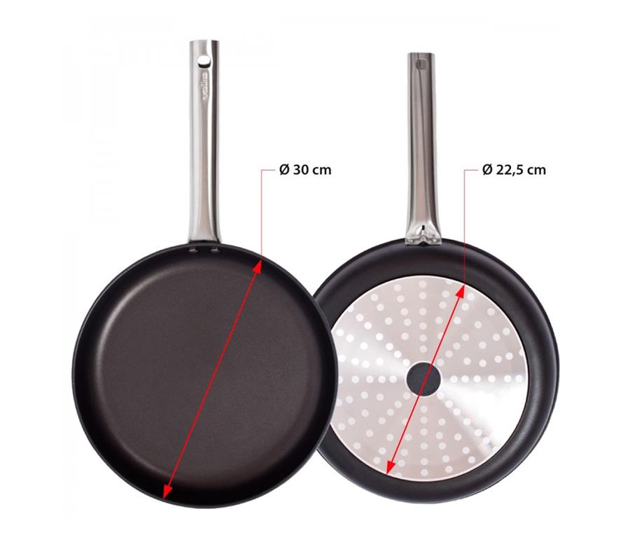 Aluminijasta ponev / 30cm / 3mm / Non-Stick / Indukcija