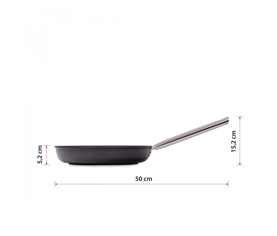 Aluminijasta ponev / 28cm / 3mm / Non-Stick