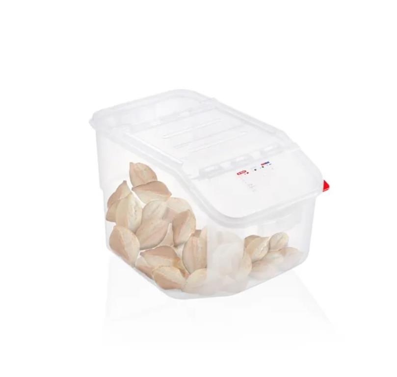 Posoda za sestavine / 59x40x39cm / z dvojnim pokrovom / 50L