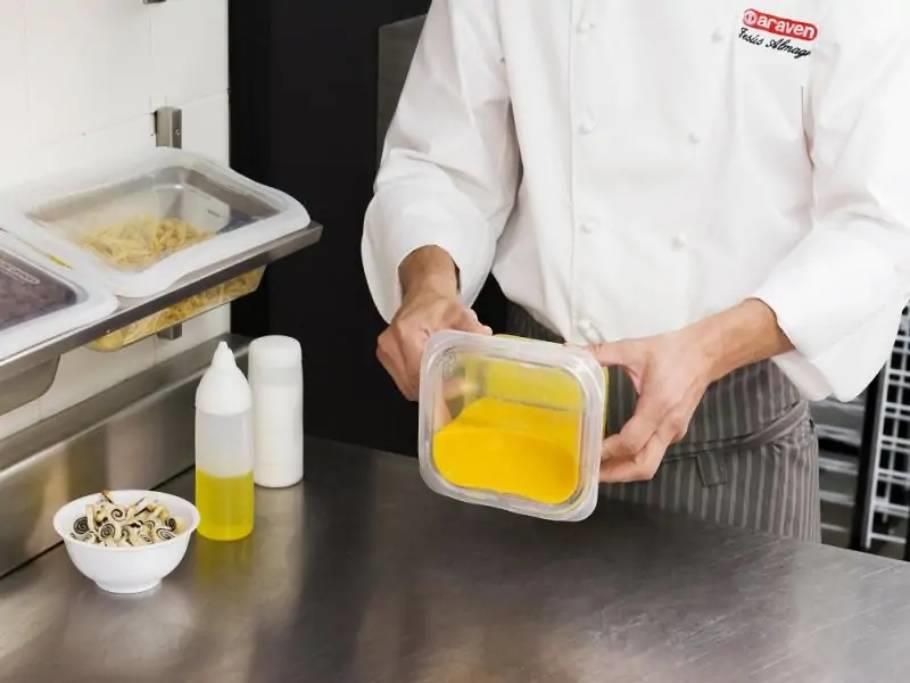 Gastronorm pokrov / 1/6 / Silikonski