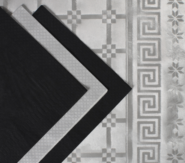 Servieti / 2-slojni / 33x33cm / sivi / 250kos