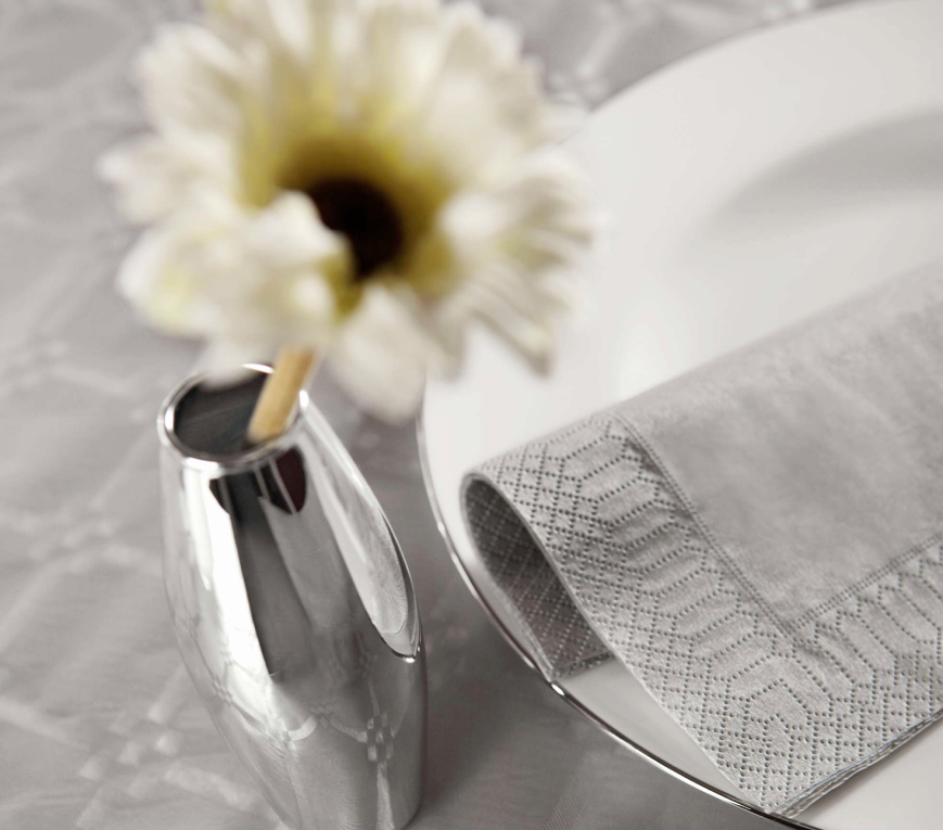 Servieti / 2-slojni / 40x40cm / sivi / 250kos