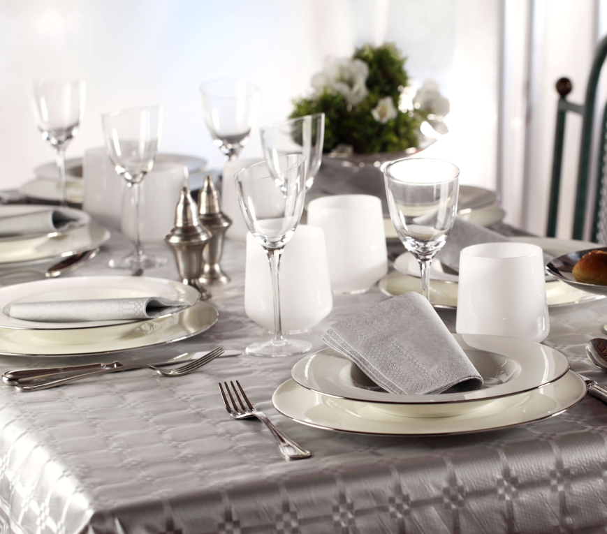 Servieti / 2-slojni / 40x40cm / sivi / 250kos