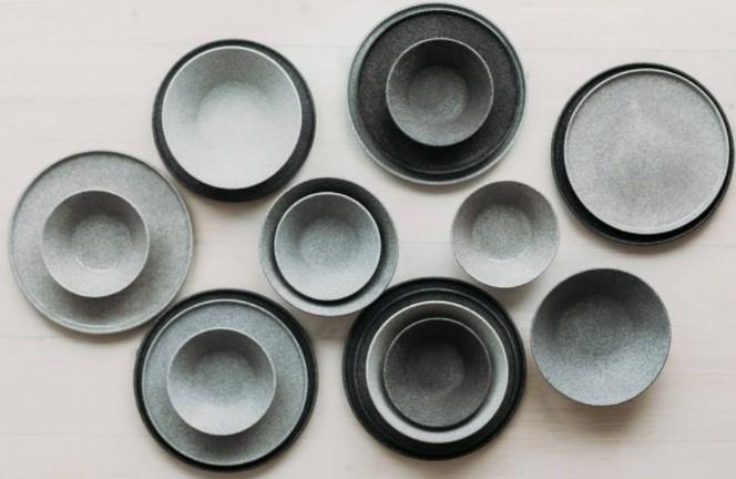 Granit skleda Hazy / 15cm / 1kos