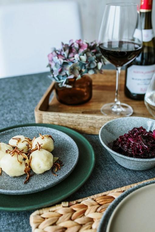 Granit plitki krožnik Glazed / 20cm / 1kos