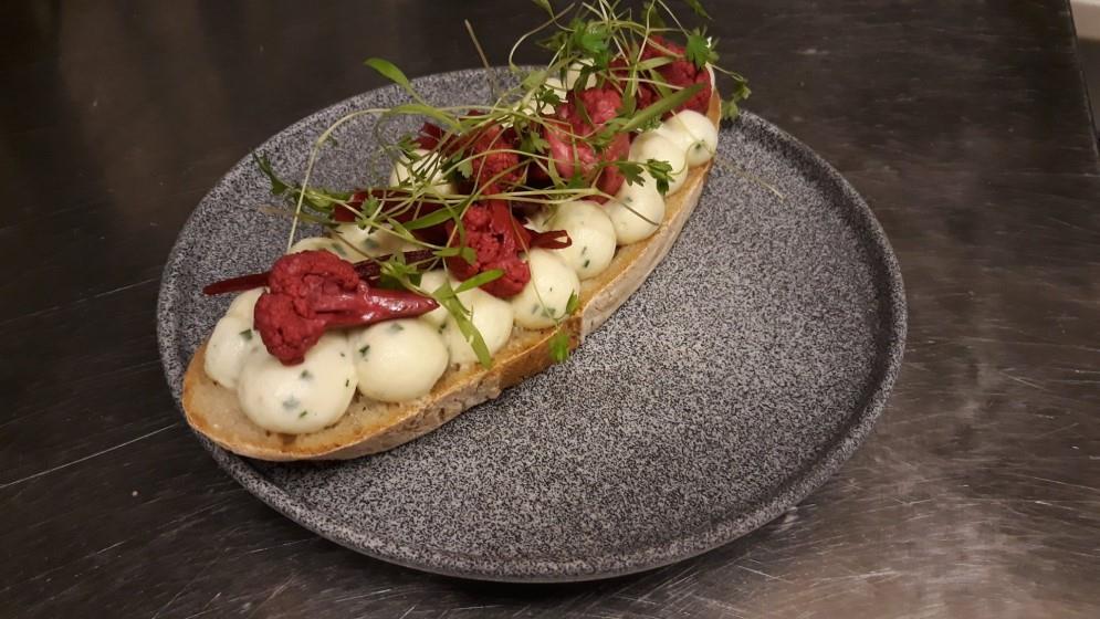 Granit plitki krožnik Hazy / 20cm / 6 kos