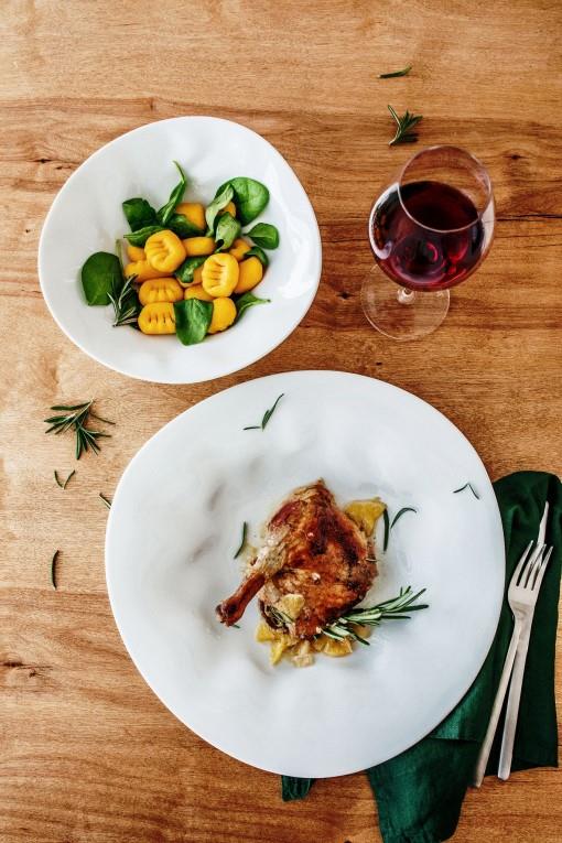 Flamenco plitki krožnik / 32cm / 6 kos