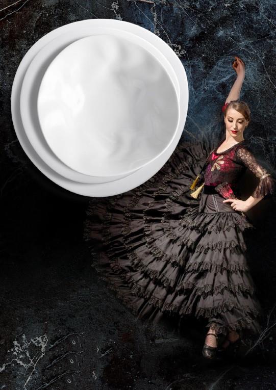 Flamenco globoki krožnik / 27cm / 3 kos