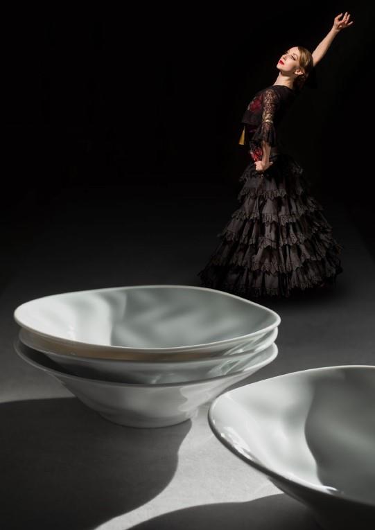 Flamenco skleda / 23cm / 6 kos