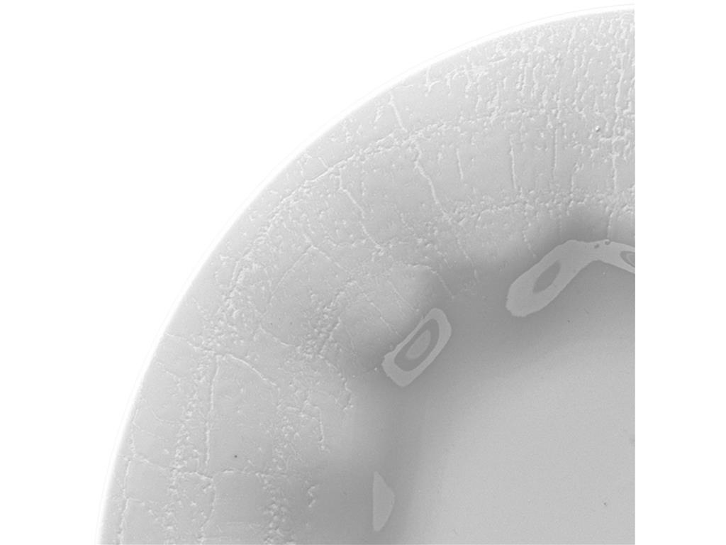 Flamenco plitki krožnik / 32cm / Crackle / 6 kos