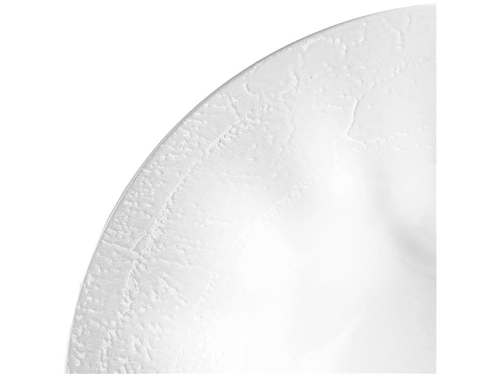 Flamenco globoki krožnik / 27cm / Crackle / 3 kos