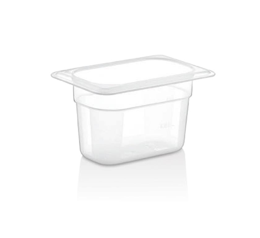 Gastronorm posoda / 1/9 / 100mm / 0,75l / PP