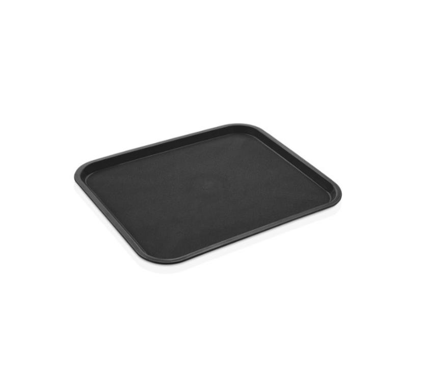 Fast food pladenj / 41x31cm / črn / pp
