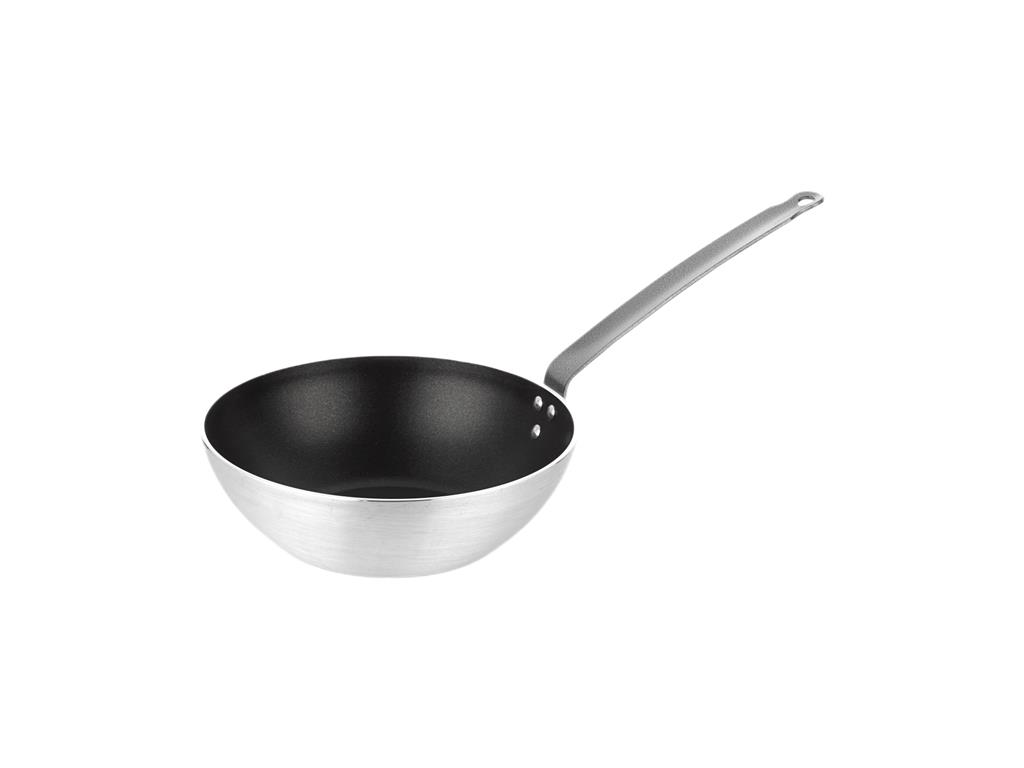 Wok aluminij / 26cm / 3mm / Non-Stick / 3,18L