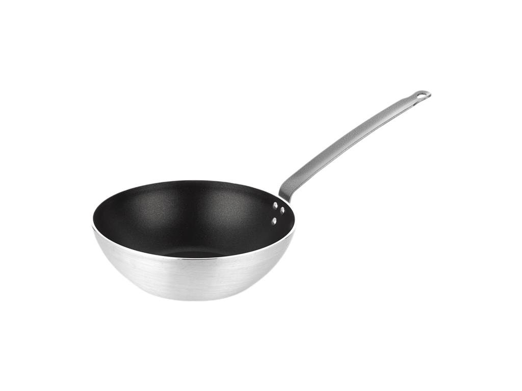 Wok aluminij / 30cm / 3mm / Non-Stick / 4,71L