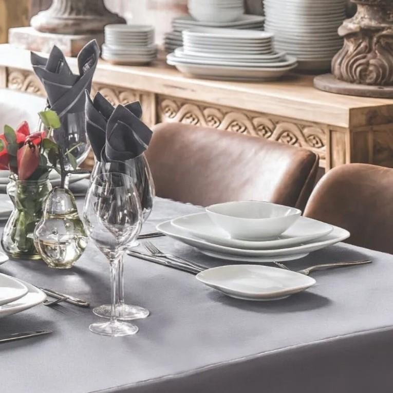 Mimoza plitki krožnik / 27cm / 12 kos