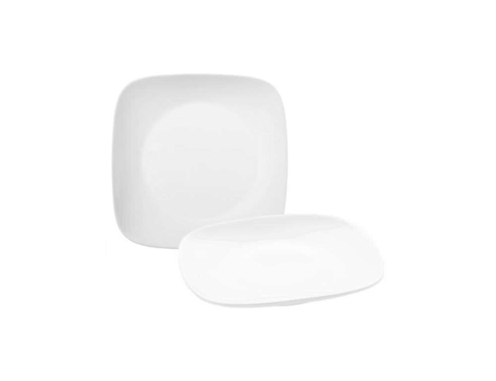 Mimoza plitki krožnik / 18cm / 12 kos