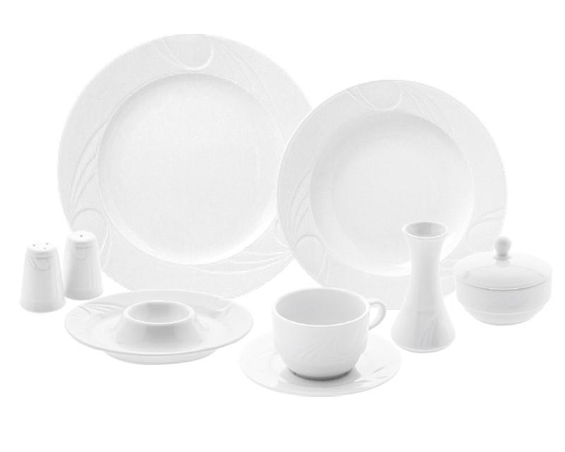 Karizma plitki krožnik / oval / 34cm / 6 kos