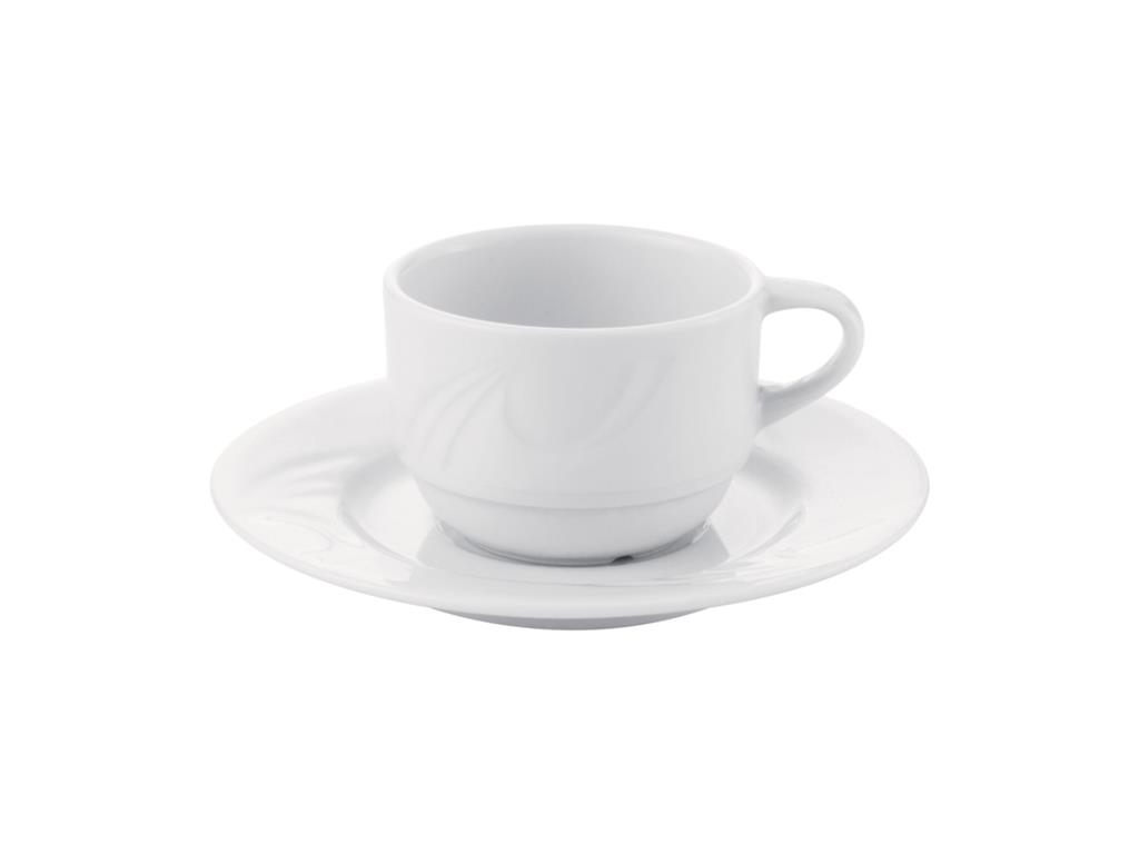 Karizma skodelica in podstavek / 23cl / 12 setov