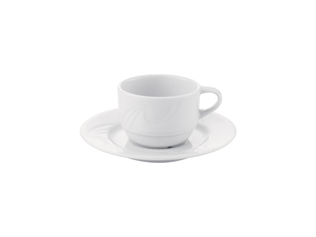 Karizma skodelica in podstavek / 9cl / 12 setov