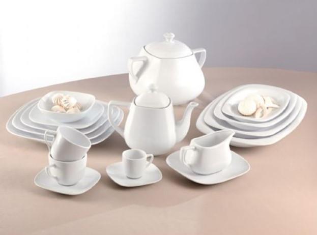 Mimoza skodelica in podstavek / 23cl / 12 kos