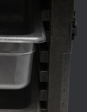 Termobox z vrati / 65x44x63cm / 86L