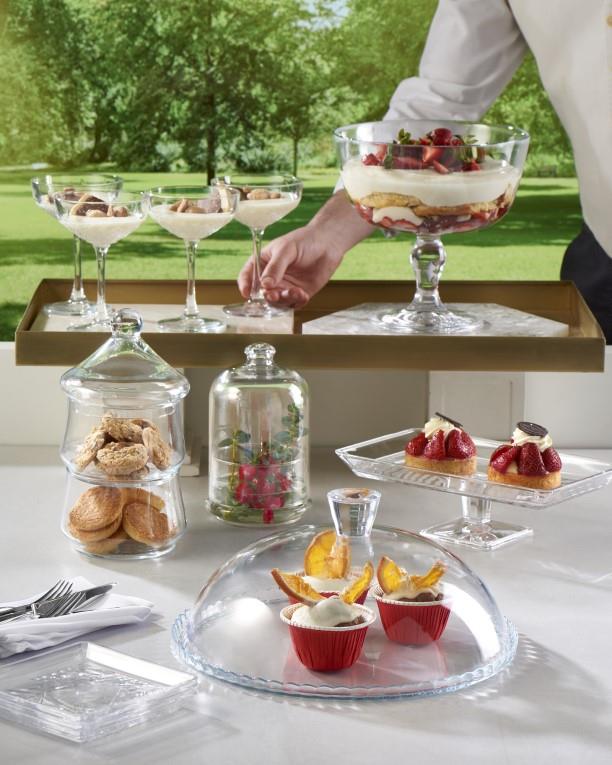 Krožnik za torto Patisserie / s pokrovom / 32cm