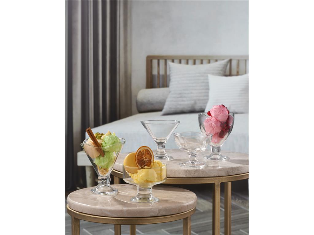 Kozarec za sladoled Ice Ville Lotus / 21cl / 2kos