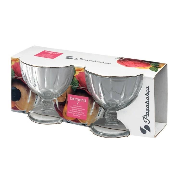 Kozarec za sadno kupo Diamond / 28cl / 2kos