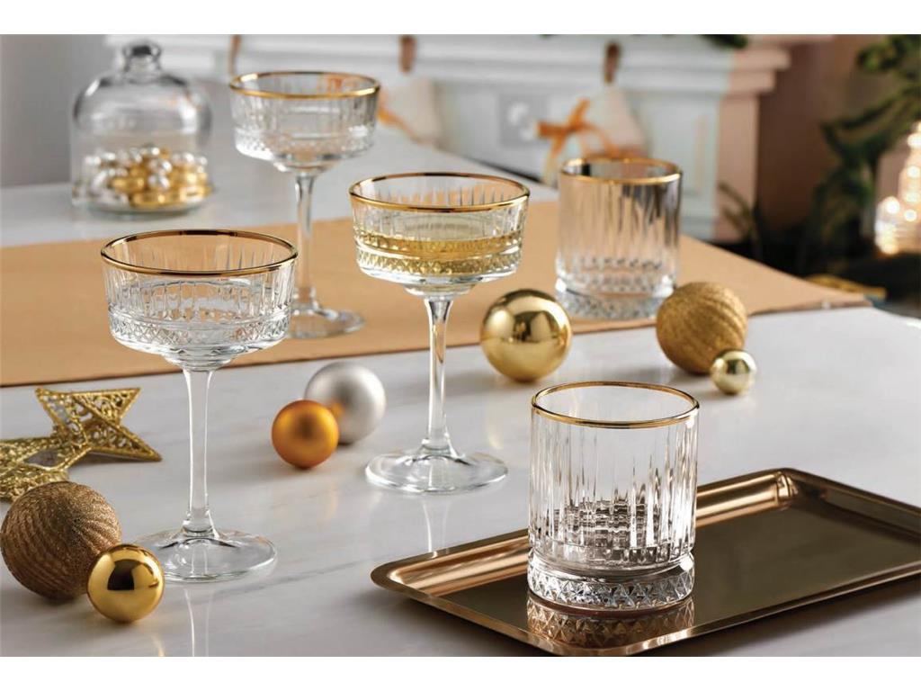 Kozarec Elysia / 35cl / zlati rob / 4kos