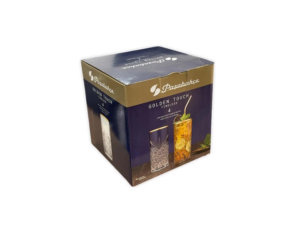 Kozarec Timeless / 30cl / zlati rob / 4kos