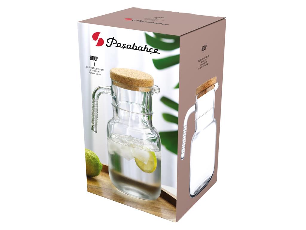 Vrč Hoop / 1.5L / s pokrovom iz plute