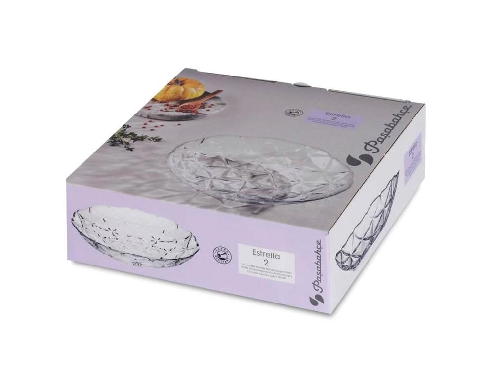 Globoki krožnik Estrella / 22cm / 6kos