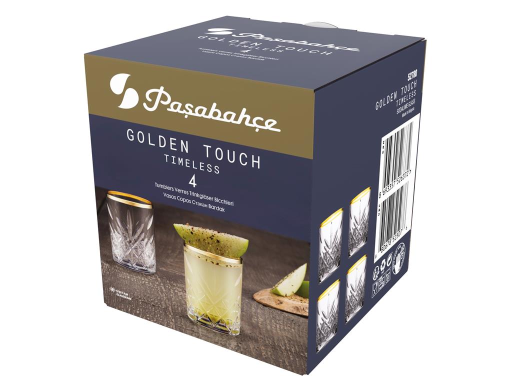 Kozarec Timeless / 6cl / zlati rob