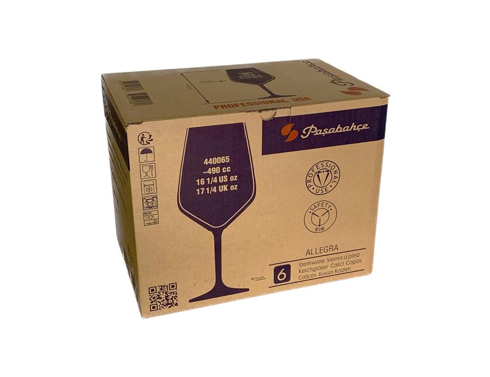 Kozarec Allegra / 49cl / 0.1L CE oznaka / 6kos