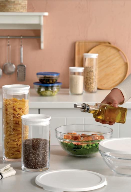 Skleda chef's / 140-170-200mm / set s pokrovi / 3kos