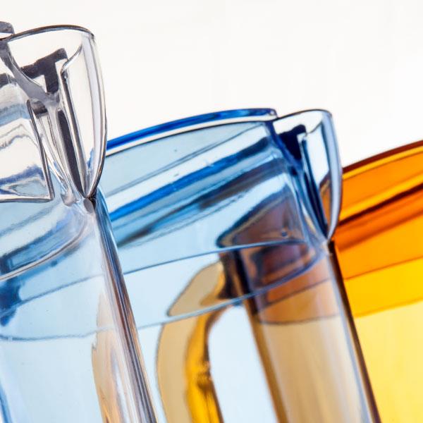 Vrč Disco / 1,25l / s pokrovom / polycarbonat