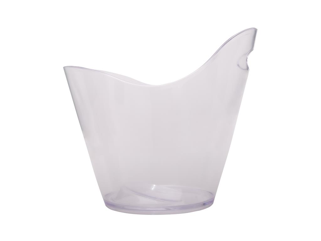 Posoda za led in steklenice / 28x24cm / Prozorna / Disco