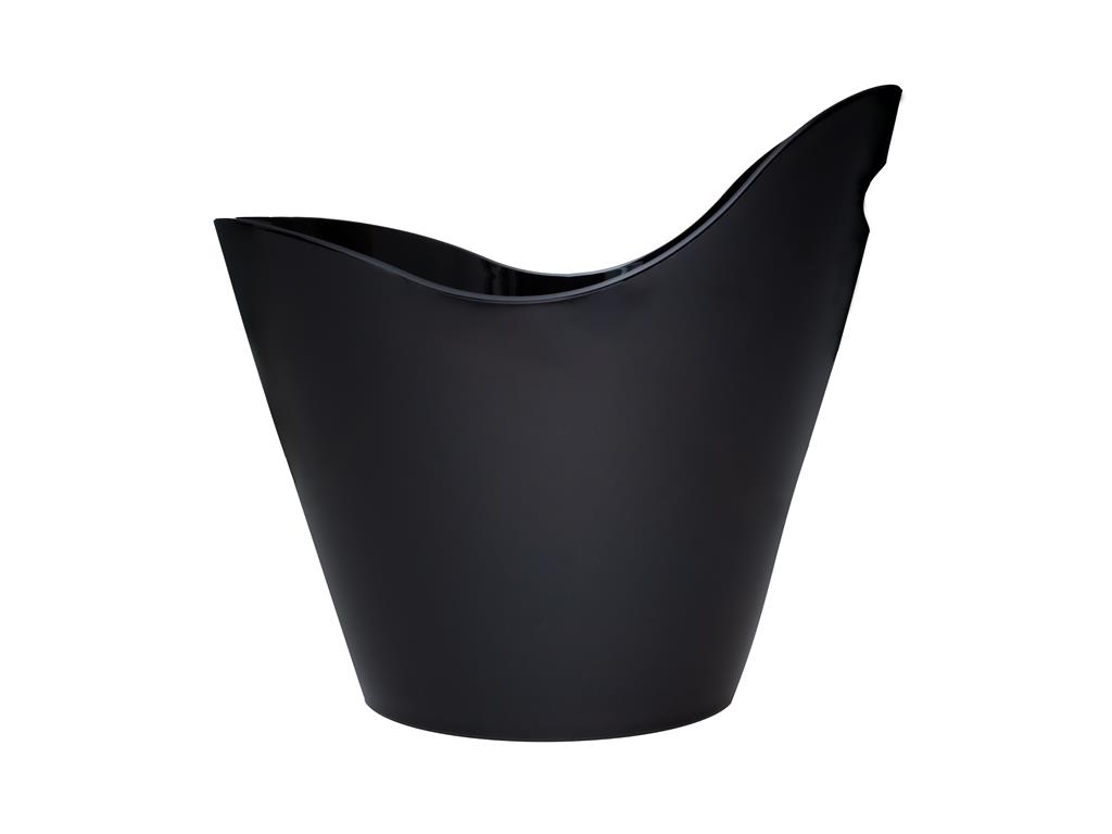 Posoda za led in steklenice / 28x24cm / Črna / Disco